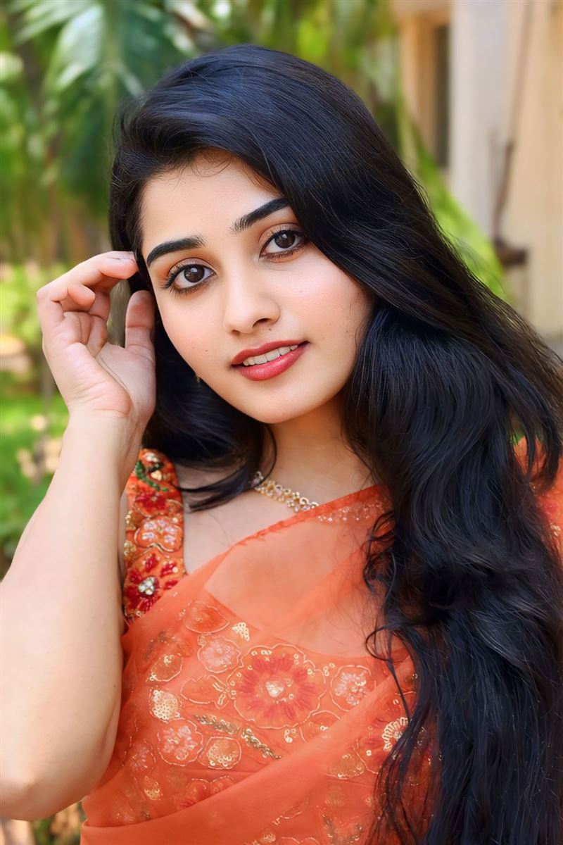 Telugu Actress Athira Raj Stills at Krishnamma Movie Press Meet